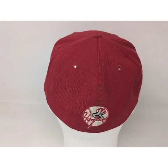 Vintage New York Yankees Kanji Hat Cap 7 1/4 New Era USA Wool Cap Japanese Logo‎
